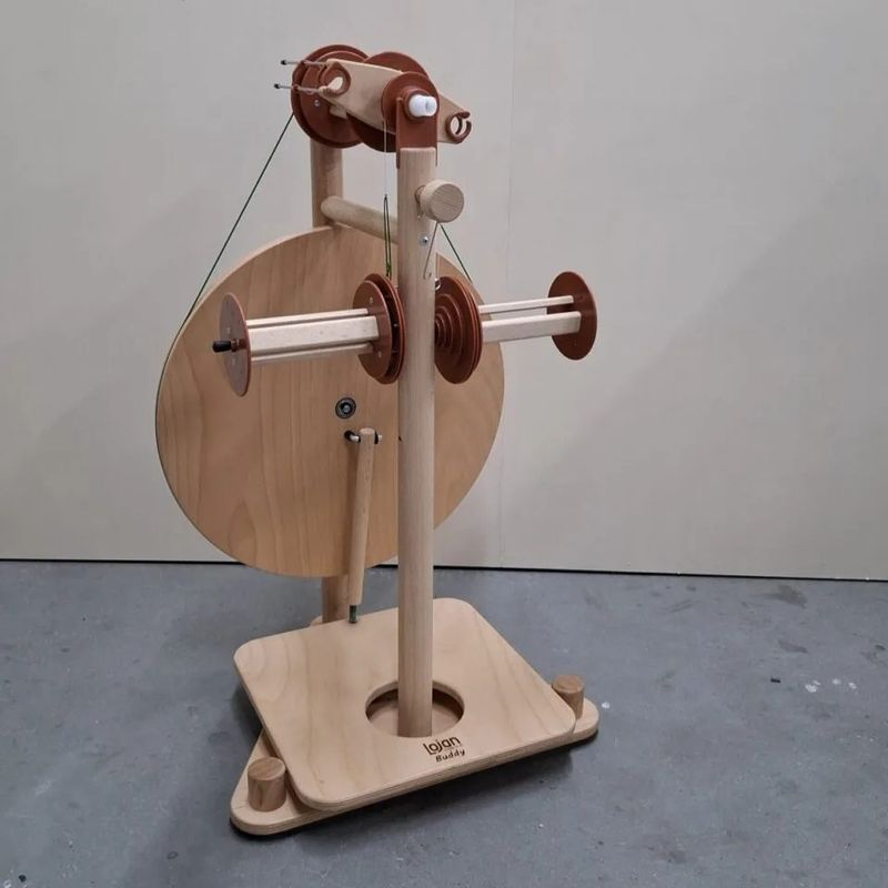 Budget Buddy spinnewiel – brede trapplank